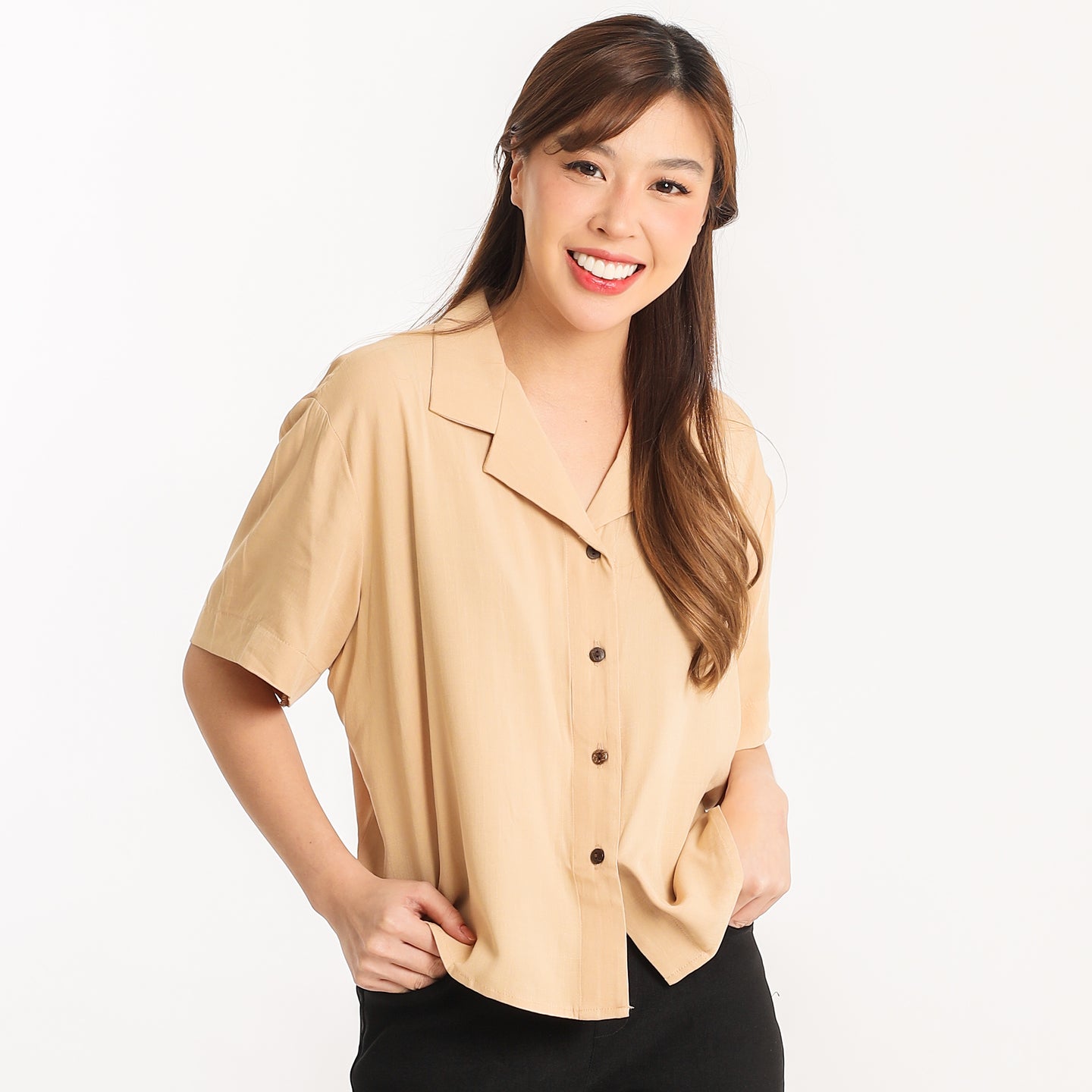 Women's Premium Polo - Mocha