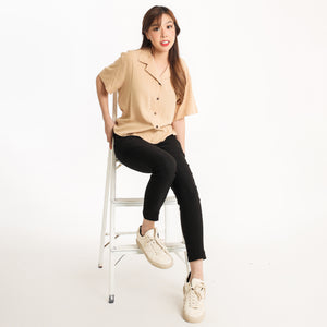 Women's Premium Polo - Mocha