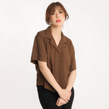 Load image into Gallery viewer, Women&#39;s Premium Polo - Brown
