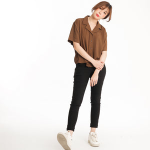 Women's Premium Polo - Brown
