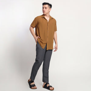 Easy Ankle Trousers | Charcoal