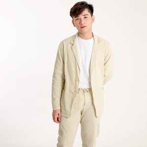 Ultra Linen Coat - Cream