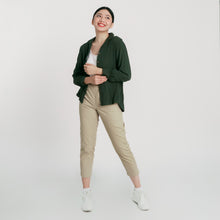 Load image into Gallery viewer, Soft Long Sleeves Blouse - Army Green
