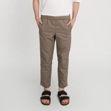 Load image into Gallery viewer, Cotton Pull-on Pants - Greige
