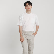 Load image into Gallery viewer, Cotton Pull-on Pants - Beige
