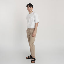 Load image into Gallery viewer, Cotton Pull-on Pants - Mocha

