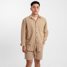 Load image into Gallery viewer, Ultra Linen Long Sleeves - Khaki
