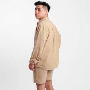 Ultra Linen Long Sleeves - Khaki