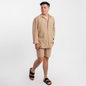 Ultra Linen Shorts - Khaki