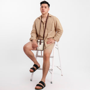 Ultra Linen Shorts - Khaki
