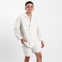 Load image into Gallery viewer, Ultra Linen Long Sleeves - White
