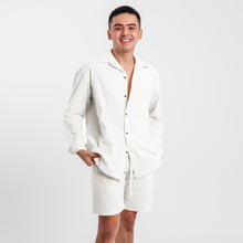 Load image into Gallery viewer, Ultra Linen Long Sleeves - White
