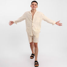 Load image into Gallery viewer, Ultra Linen Shorts - Cream
