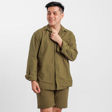 Load image into Gallery viewer, Ultra Linen Shorts - Army Green
