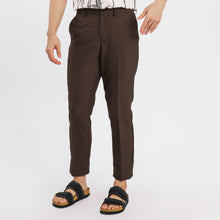 Load image into Gallery viewer, Easy Ankle Trousers | Dark Brown
