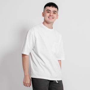 Oversized Campus Shirt | White