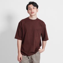 Load image into Gallery viewer, Oversized Campus Shirt | Dark Brown
