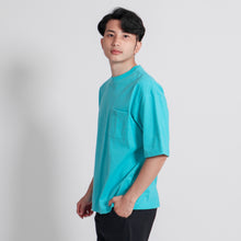 Load image into Gallery viewer, Oversized Campus Shirt | Aqua
