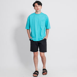Oversized Campus Shirt | Aqua