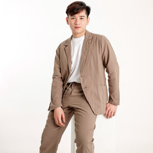 Ultra Linen Coat - Dark Taupe